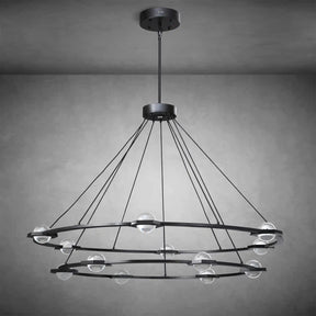 Planets 2-Tier Round Chandelier 60", Decoration Lamp