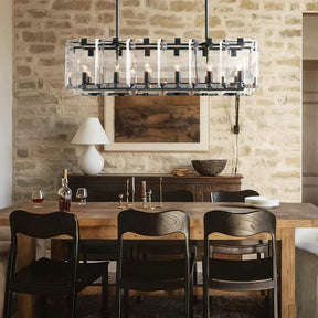 Modern Amaya Rectangular Chandelier