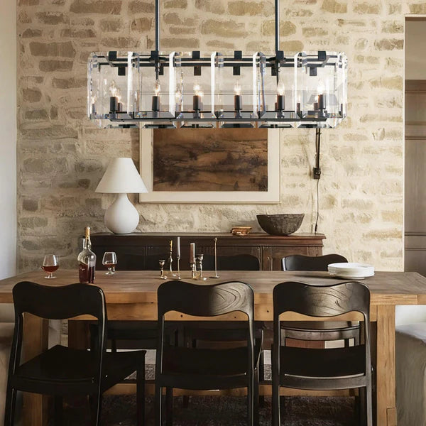Modern Amaya Rectangular Chandelier