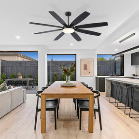Zephyra Ceiling Fans with Lights 72"