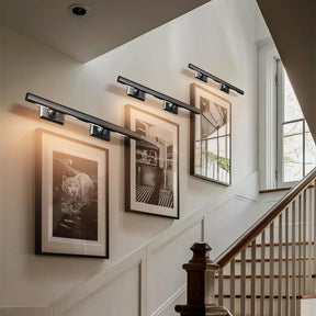 CEENWE 30-Inch Hardwired Brass Picture Light with Dimmable LEDs