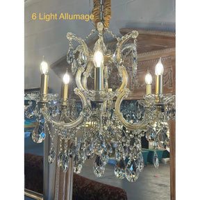 Allumage Extra Wide Classic Crystal Chandelier - Yovalighting