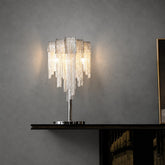 Alisa Luxury Hardware Aluminum Chain Tassel Table Lamp