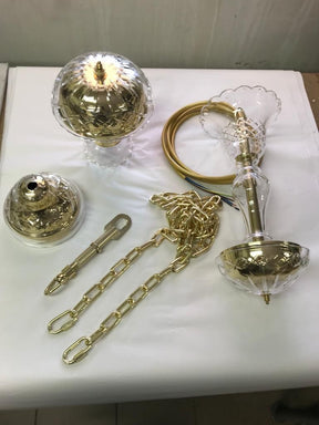 36 flames Maria Theresa crystal chandelier with crystal almonds