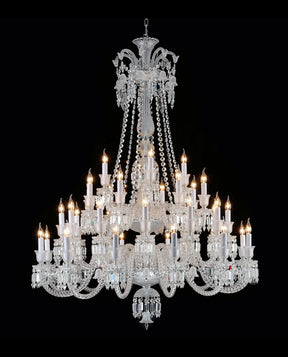 36 Lights Bacara Crystal Chandelier