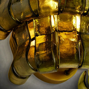 Ghiaccio Glass Wall Sconce