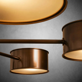 Daphne Metal Round Chandelier