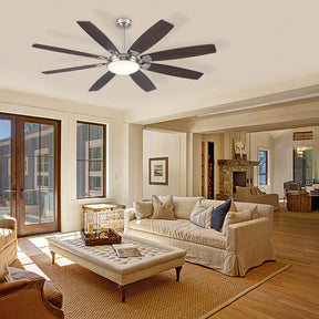 Zephyra Ceiling Fans with Lights 66"