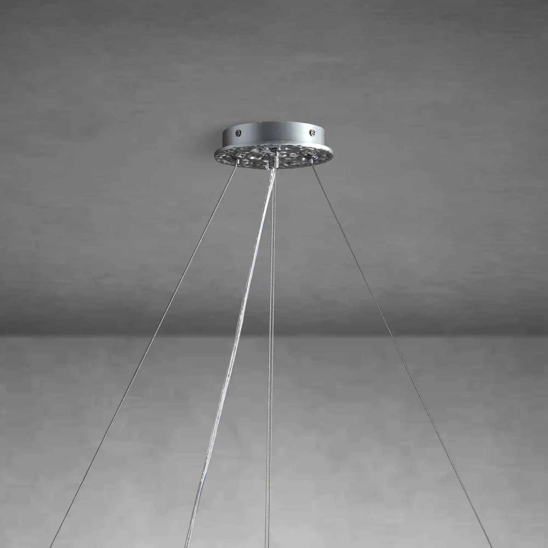 Artistic Crystal Branch Chandelier - Modern Silver Rectangular Island Light