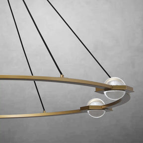 Planets Round Chandelier 60" LED Light