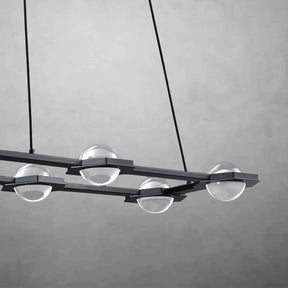 Planets Dining Room Rectangular Chandelier 54'' 72"W