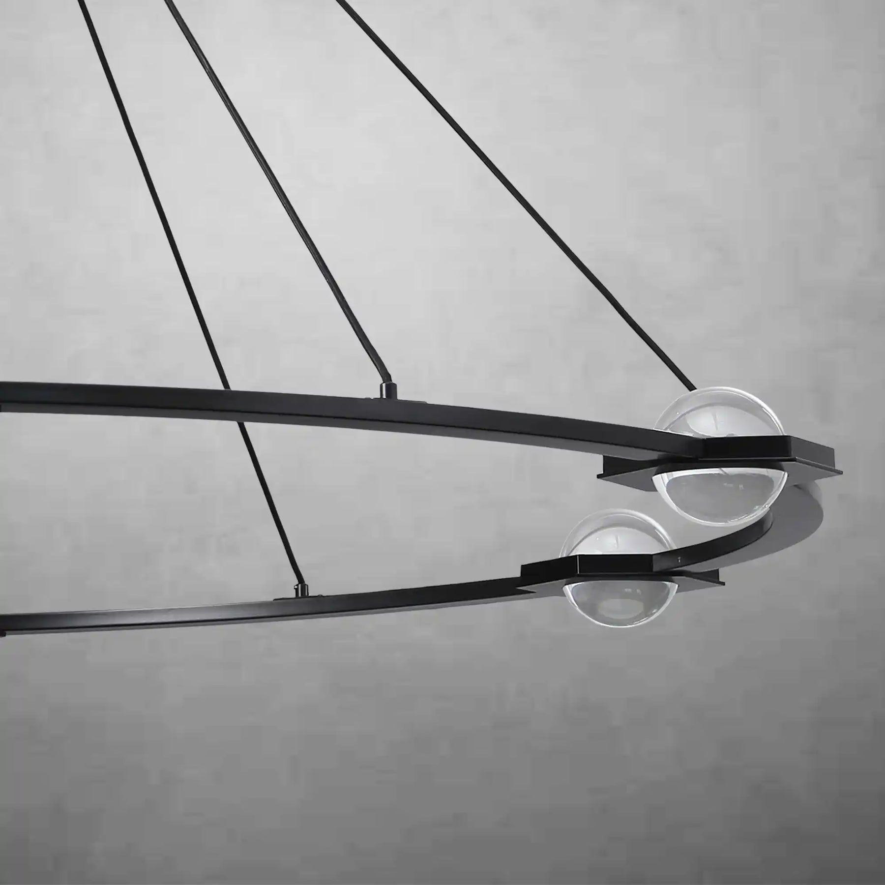 Planets Round Chandelier 60" LED Light