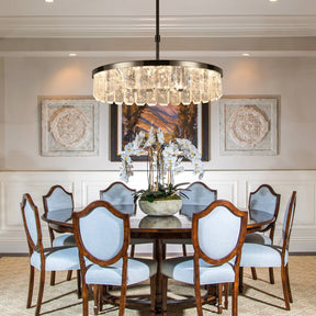 Selene Linear Crystal Chandelier