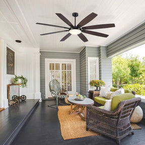 Zephyra Ceiling Fans with Lights 72"