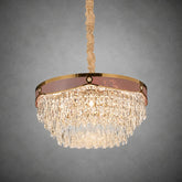 Crystal Halo Chandelier