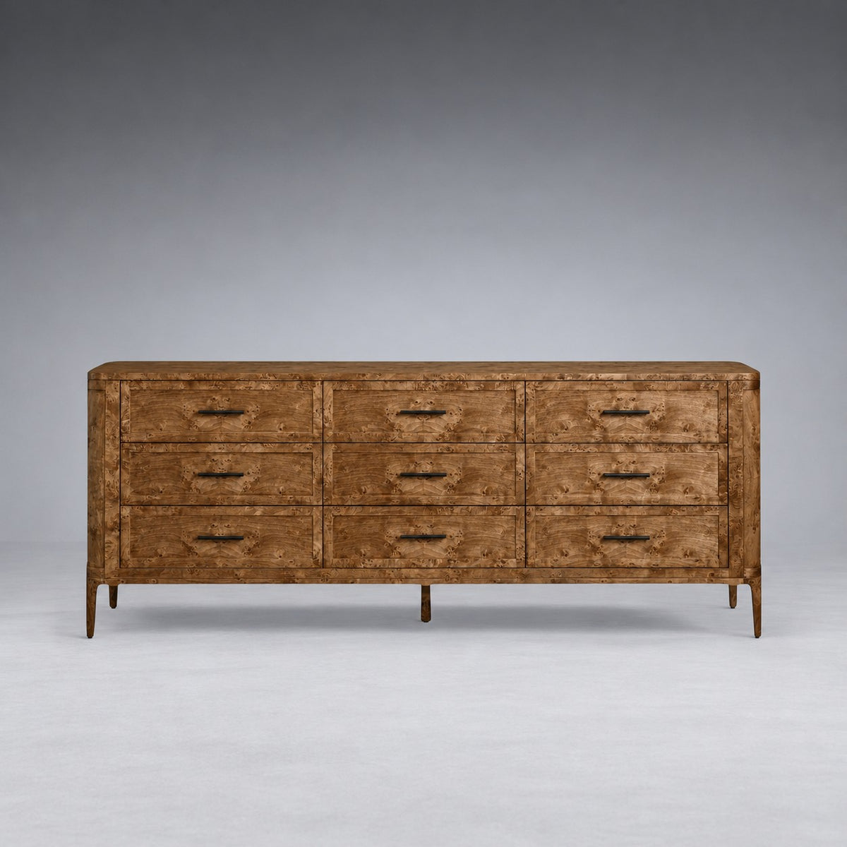Mappa Burl Wood Clothing Storage