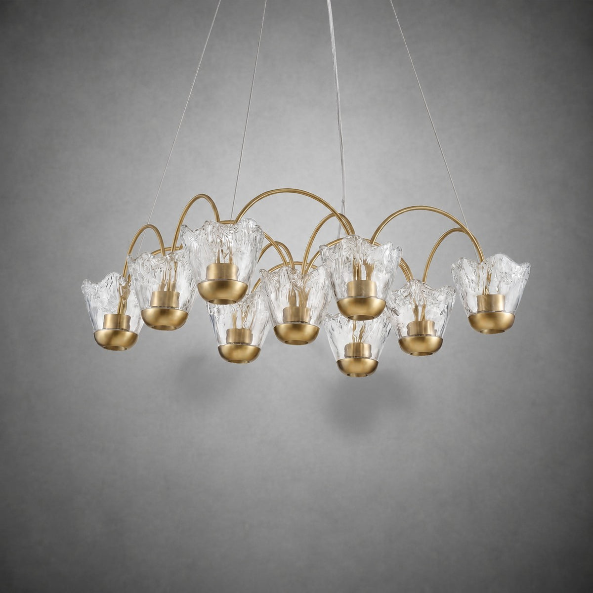 Petalia Modern Pendant Light L24"