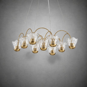 Petalia Modern Pendant Light L24"