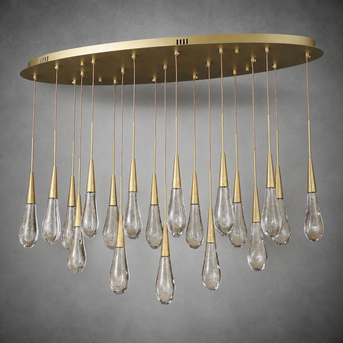 Goccia Oval Chandelier