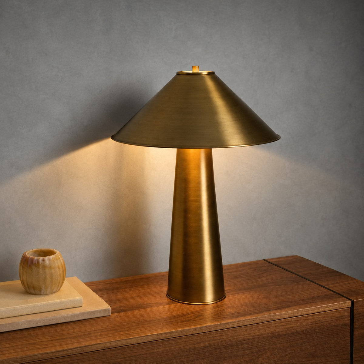 Ombra Metal Table Lamp