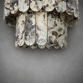 Grand Four-Tier Snowcrest White Luxury stone Chandelier