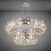 Velo Crystal Crown Chandelier