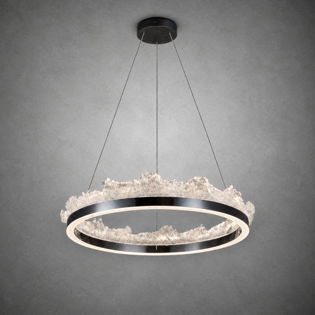Wind & Wave Modern Sculptural Pendant Light