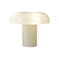 Merlin Modern Luxury Alabaster Mushroom Table Lamp, Bedside Table Lamp