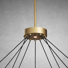 Planets 2-Tier Round Chandelier 48" LED Light