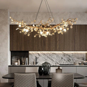 buyAlbero Branch Crystal Linear Chandelier - Morsale