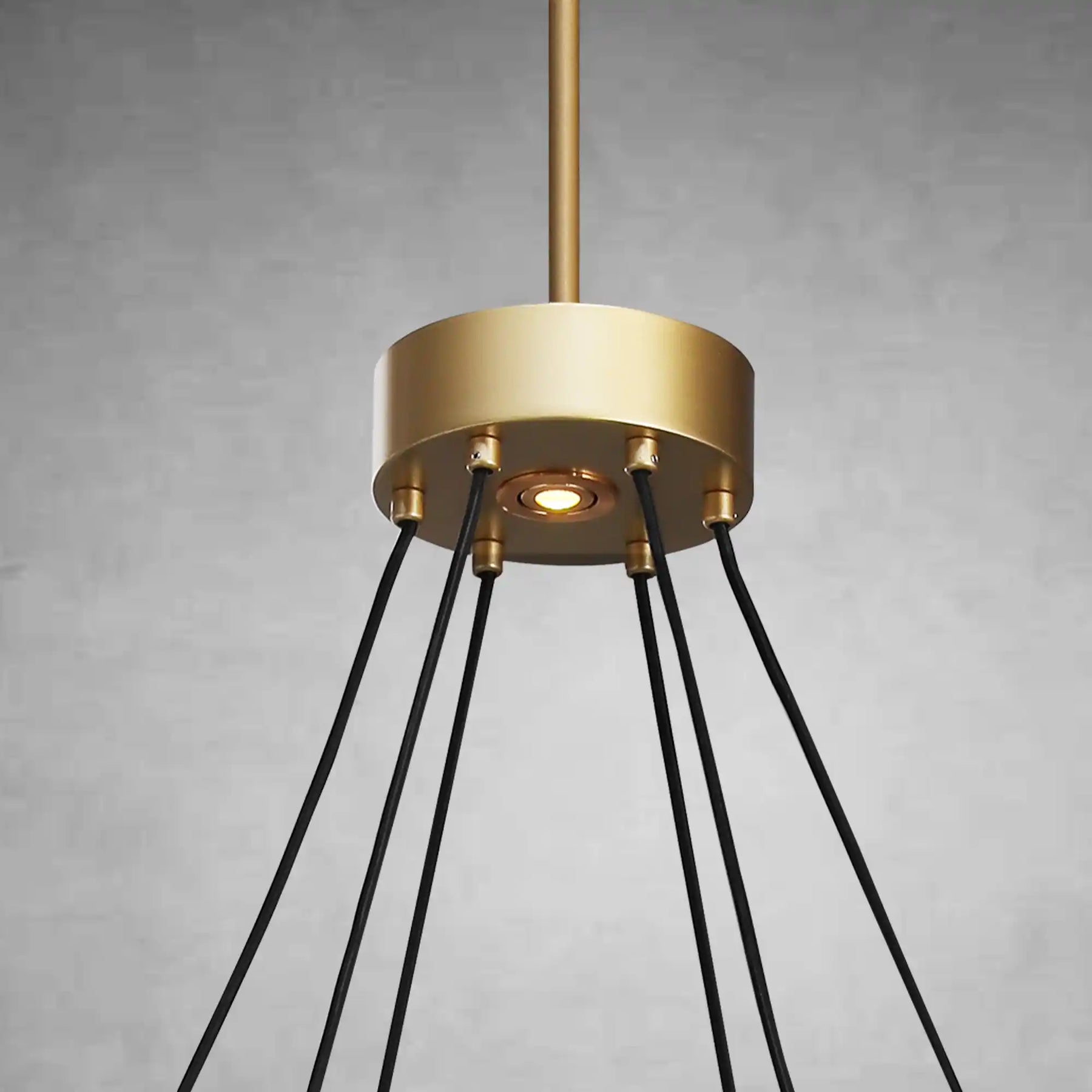 Planets Round Chandelier 48" LED Light