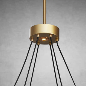 Planets Round Chandelier 48" LED Light