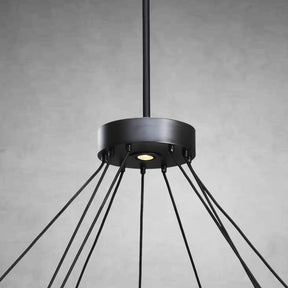 Planets 2-Tier Round Chandelier 60", Decoration Lamp