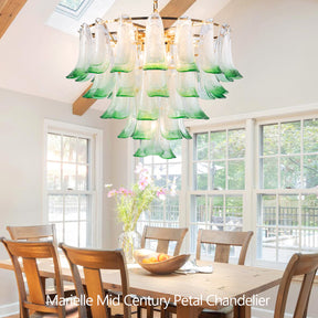 Marielle Mid Century Petal Chandelier