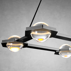 Planets Dining Room Rectangular Chandelier 54'' 72"W