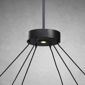 Planets Round Chandelier 60" LED Light