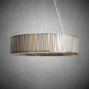 Jeunet Glass Round Chandelier 24" 36'' 42" 60''D