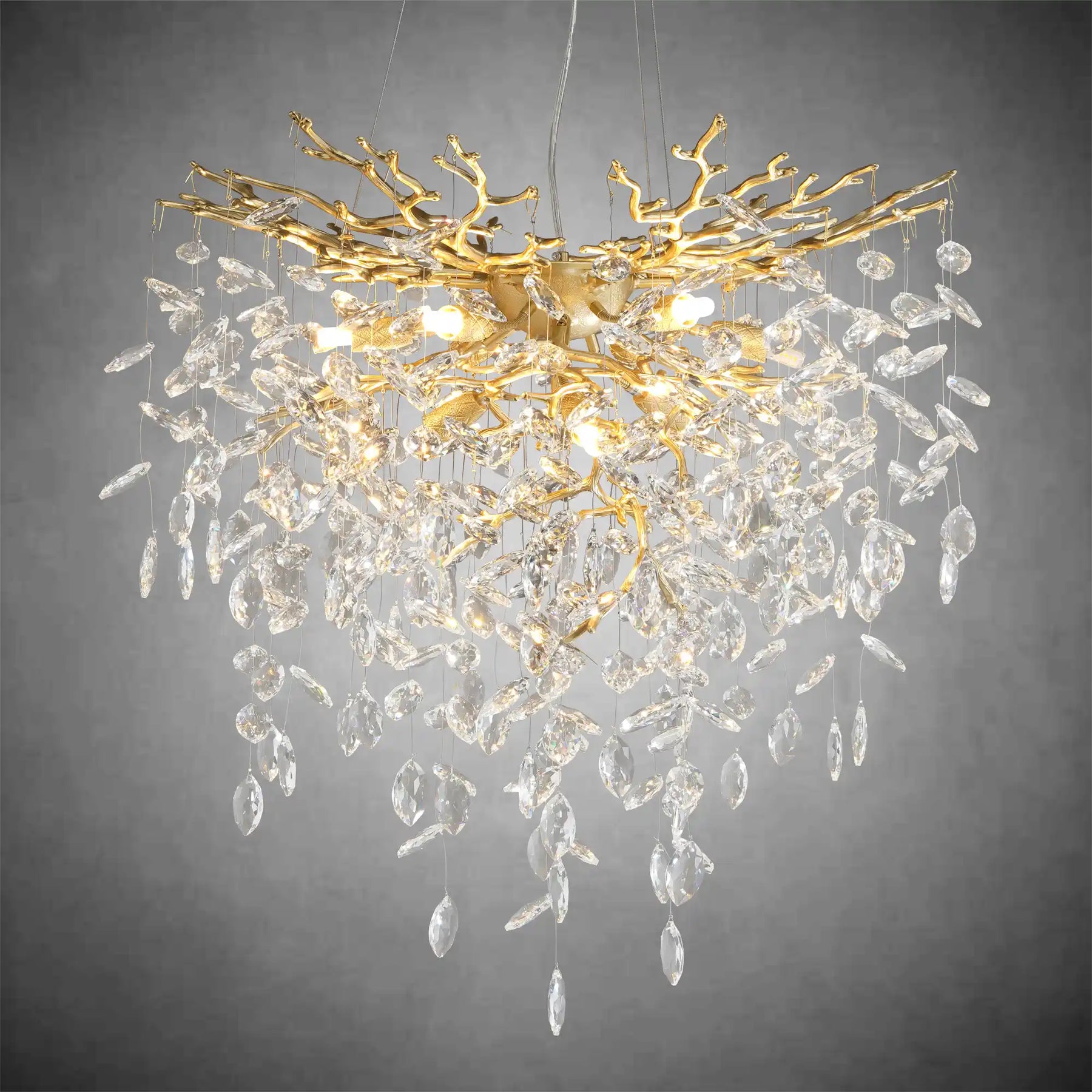 Horse-eye shaped branches Crystal Chandelier