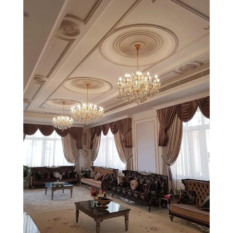 Allumage Extra Wide Classic Crystal Chandelier - Yovalighting