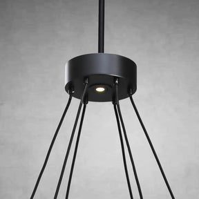 Planets Round Chandelier 48" LED Light