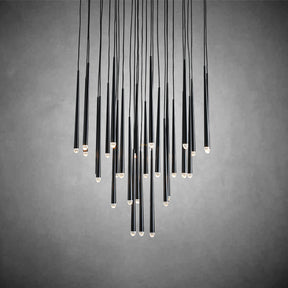 Melinda Round Chandelier, Indoor Metal Elegant Chandelier for Living Room