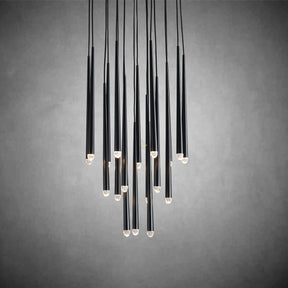 Melinda Round Chandelier, Indoor Metal Elegant Chandelier for Living Room