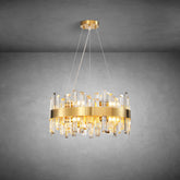 Modern Round Crystal Chandelier