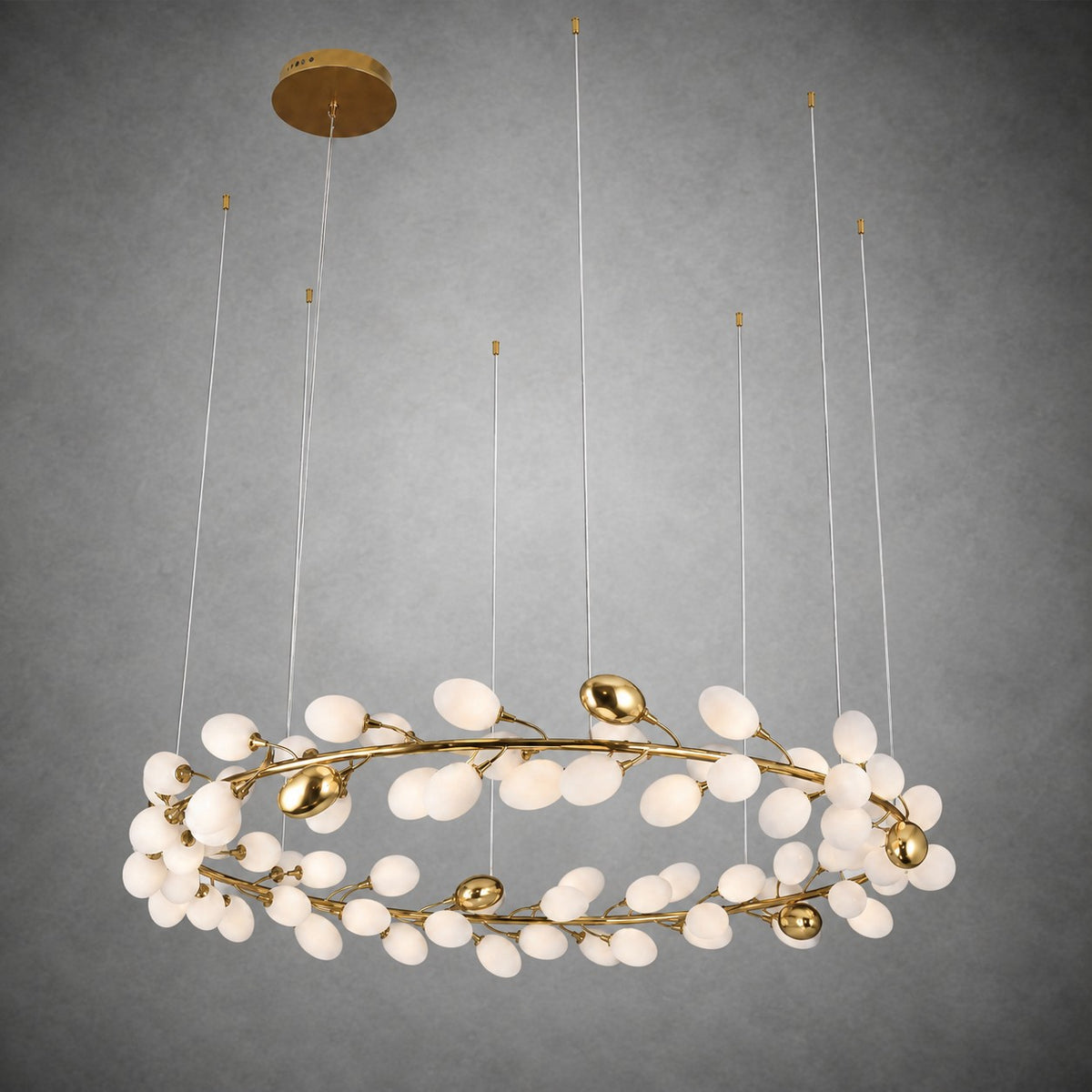 Stilla Brass Chandelier