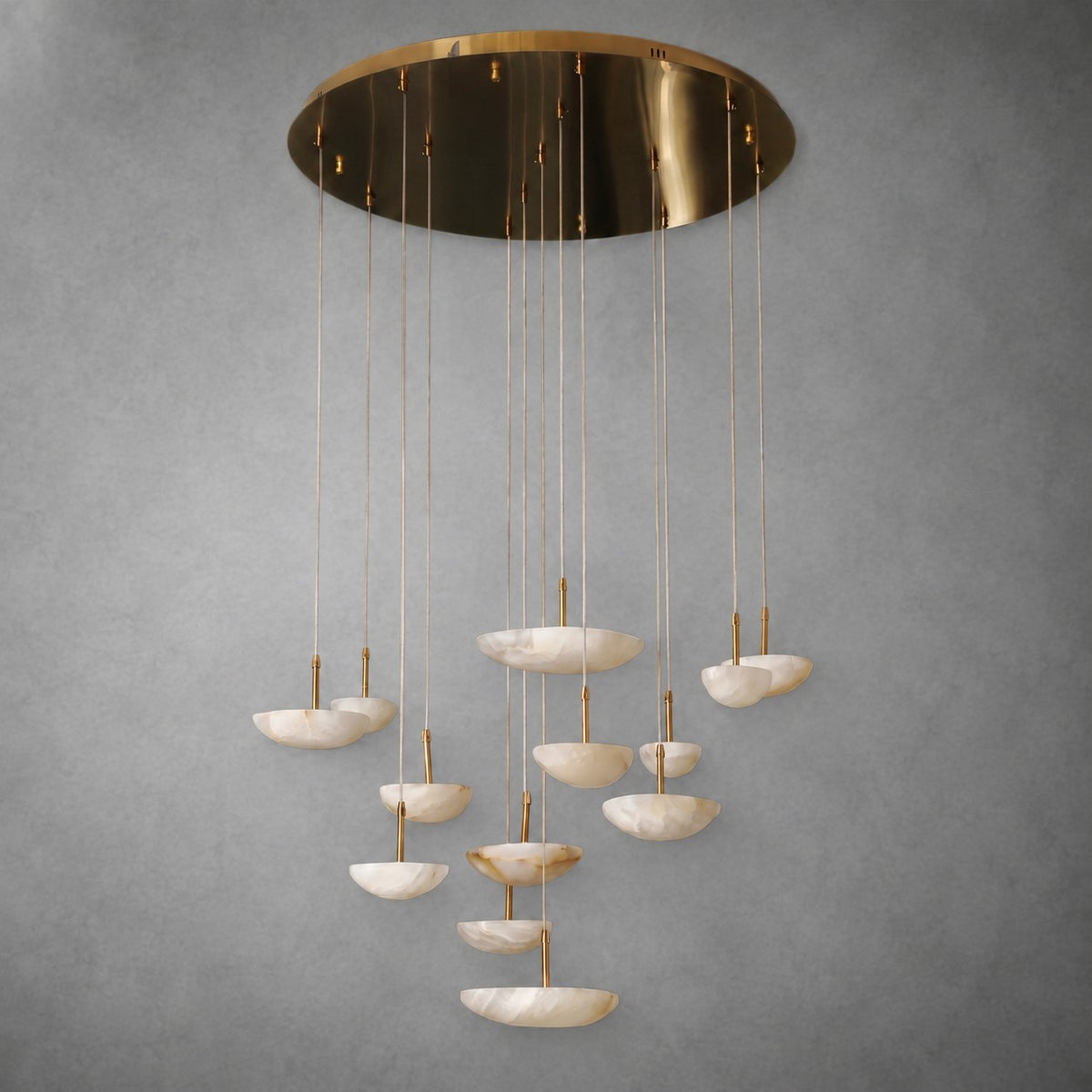 Ciottolo Modern Alabaster Pendant Light Fixtures