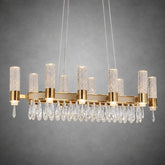 Nido Crystal Linear Chandelier
