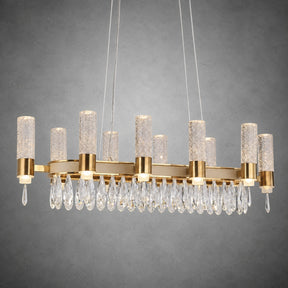 Nido Crystal Linear Chandelier