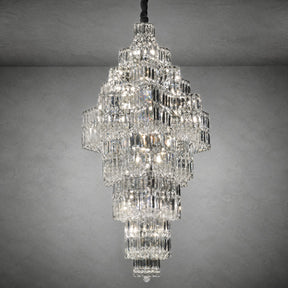 Universo Crystal Halo Chandelier