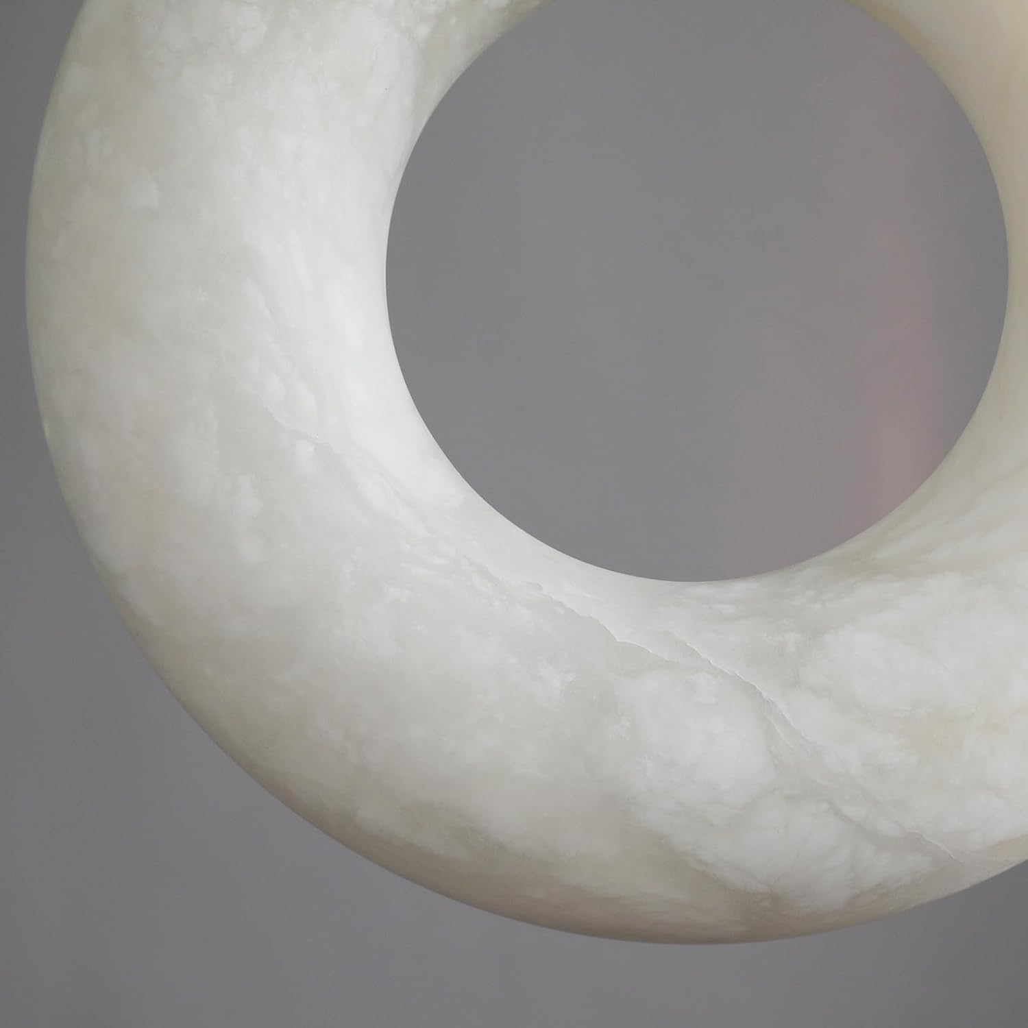 Natural Alabaster Pendant Lights, Round Shape Pendant Lighting