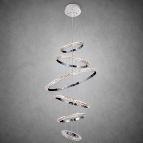 Bryant Crystal Cascading Chandelier 47.2"